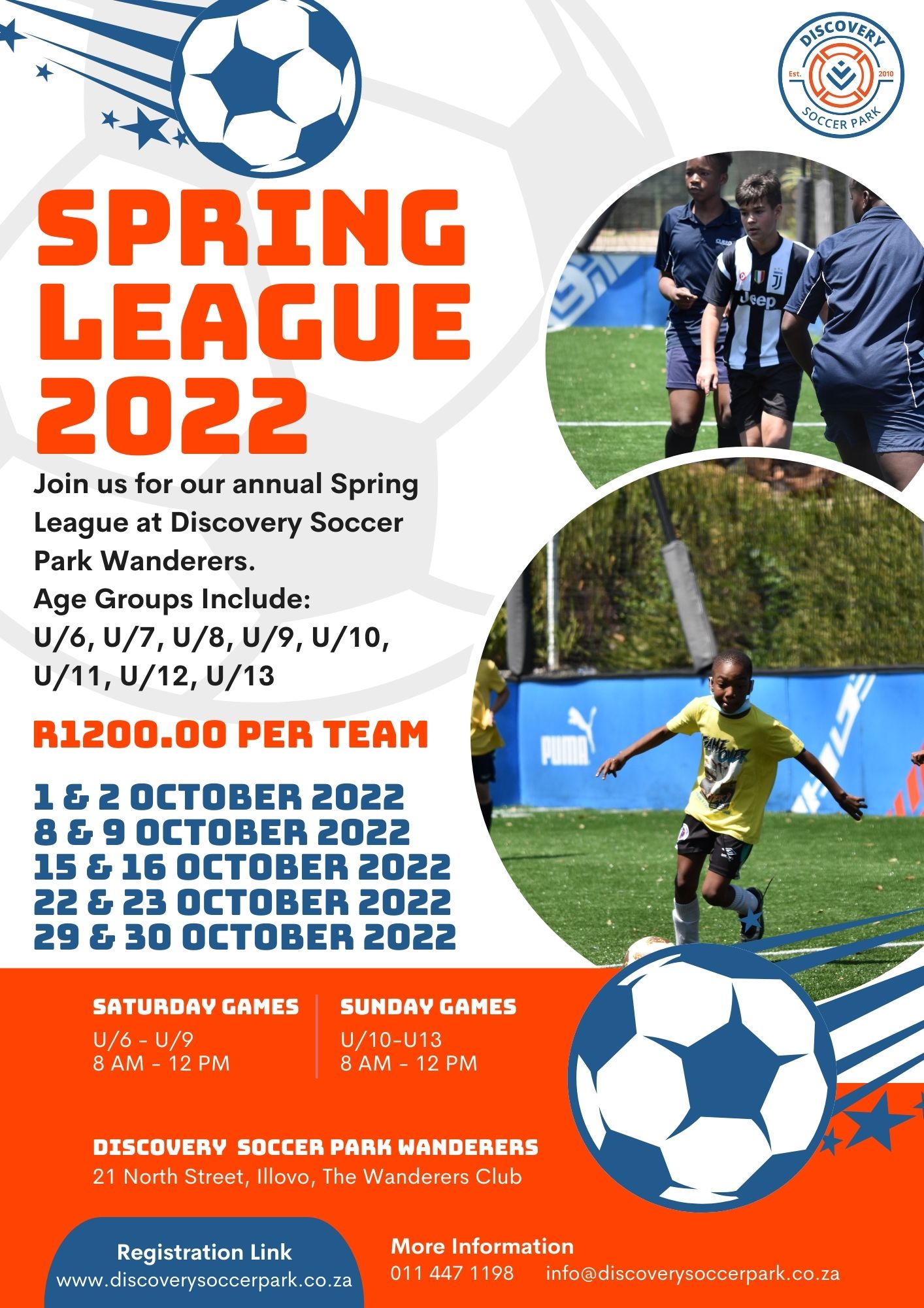 Discovery Soccer Park Spring League Tournament 2022